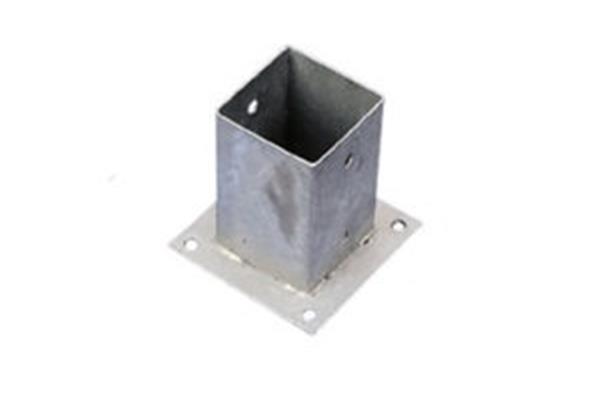 Betonvoet gegalvaniseerd staal Essen, Houthandel Van Den Berg